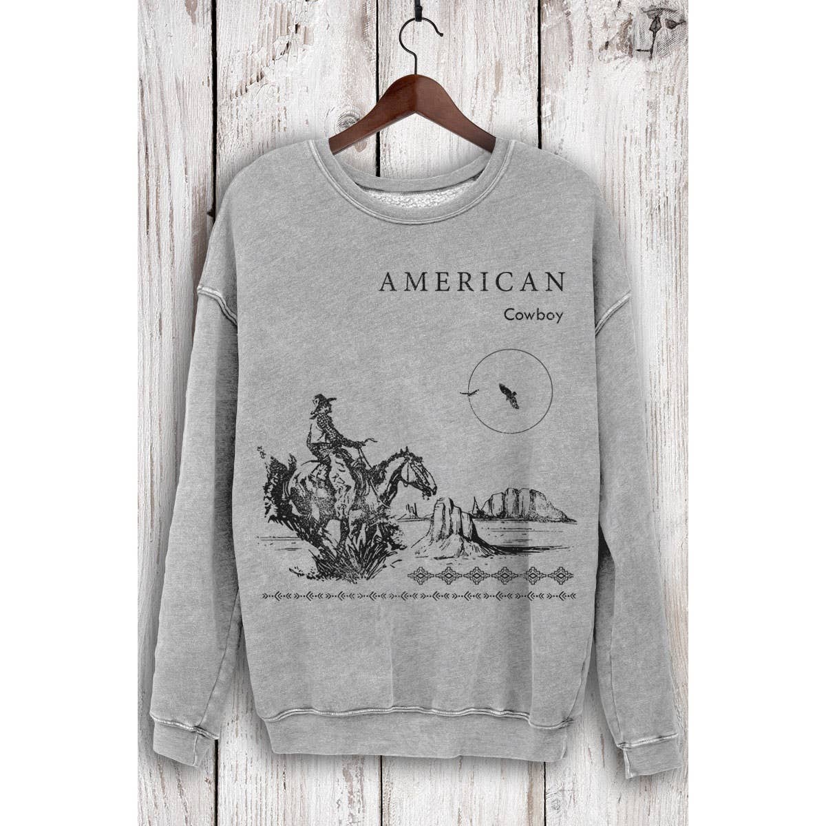 AMERICAN COWBOY MINERAL SWEATSHIRTS