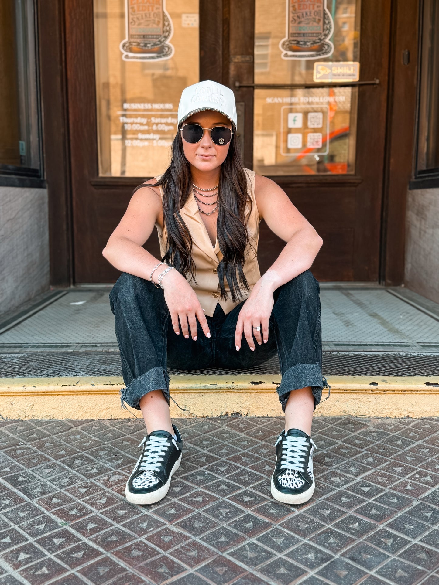 The Bandit Leather Vest