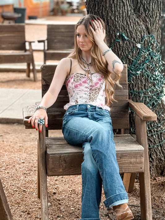 The Roses & Rodeo Corset Top