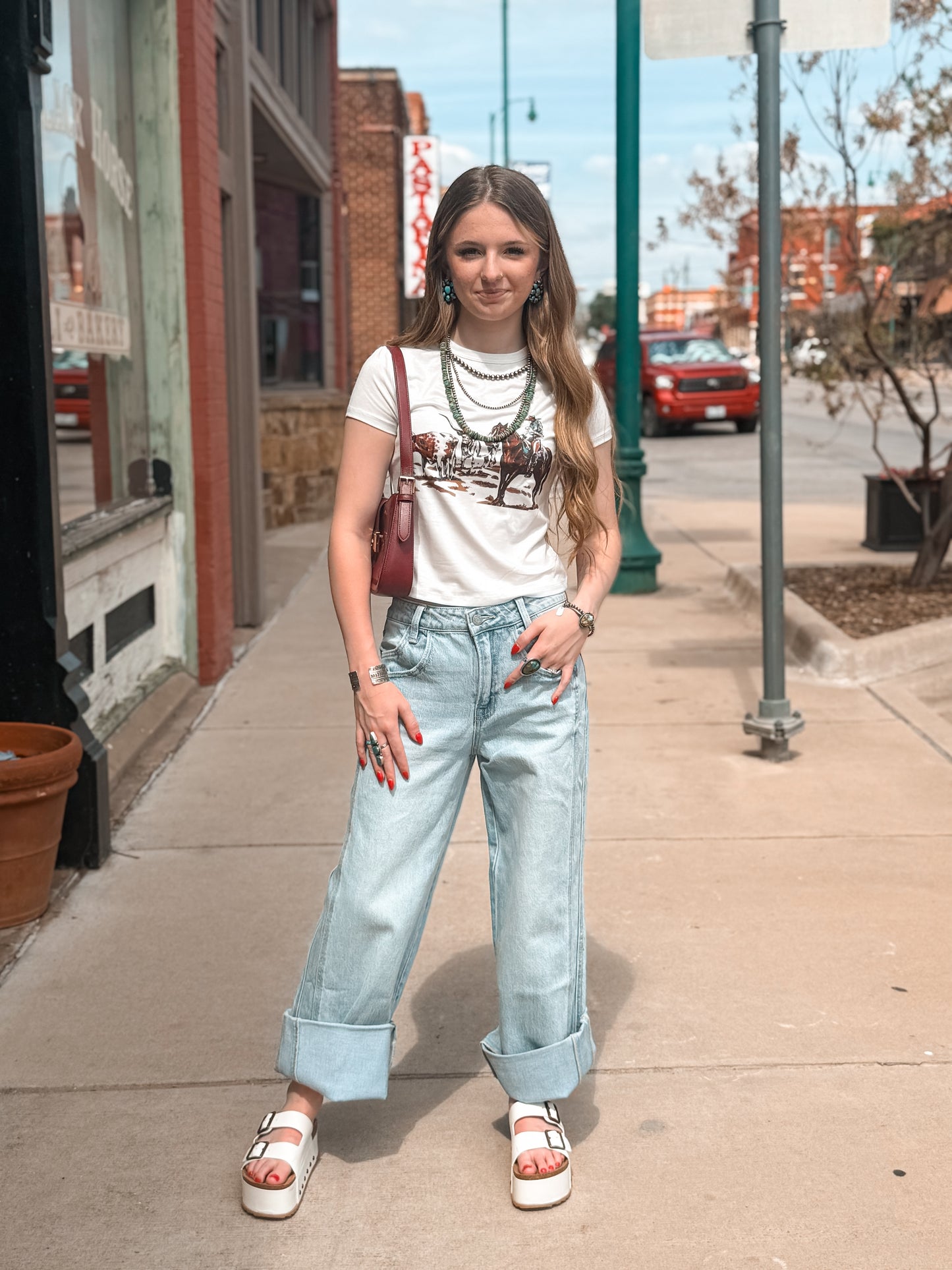 The Cattle Round Up Baby Tee