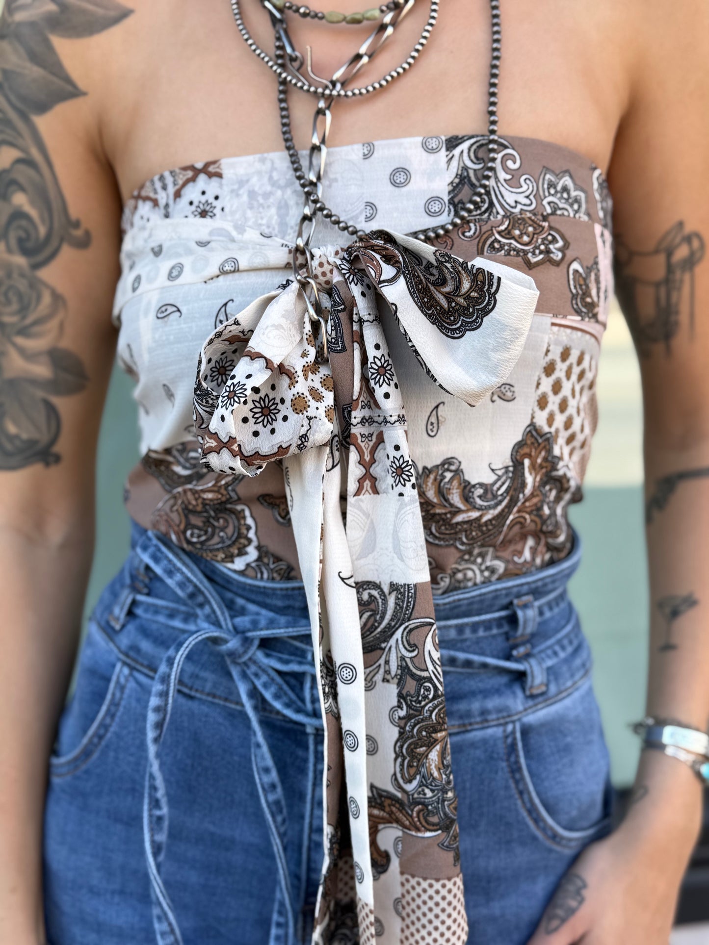 THE BROOKE TIE UP TOP