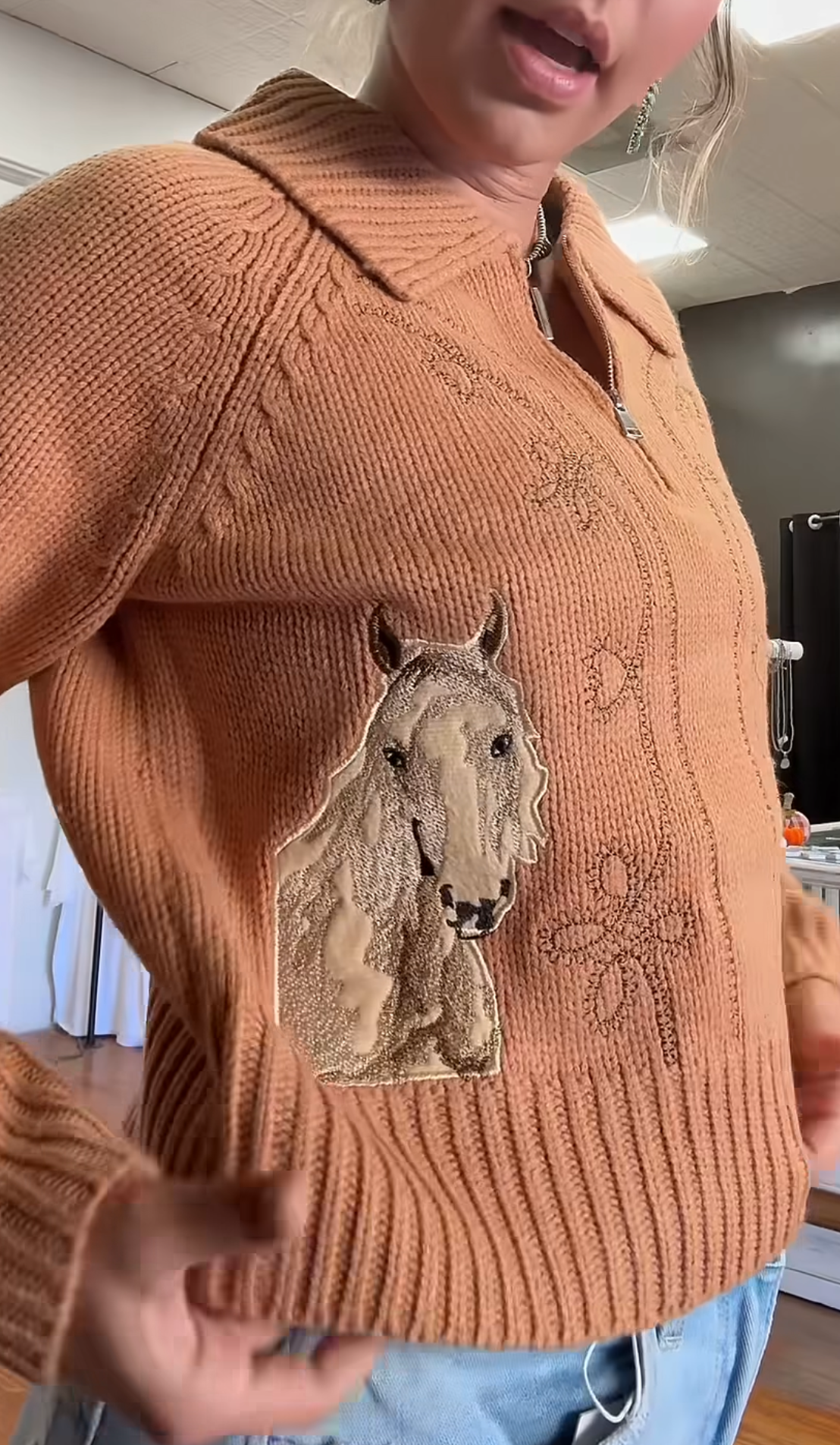 THE ANDI CROPPED SWEATER