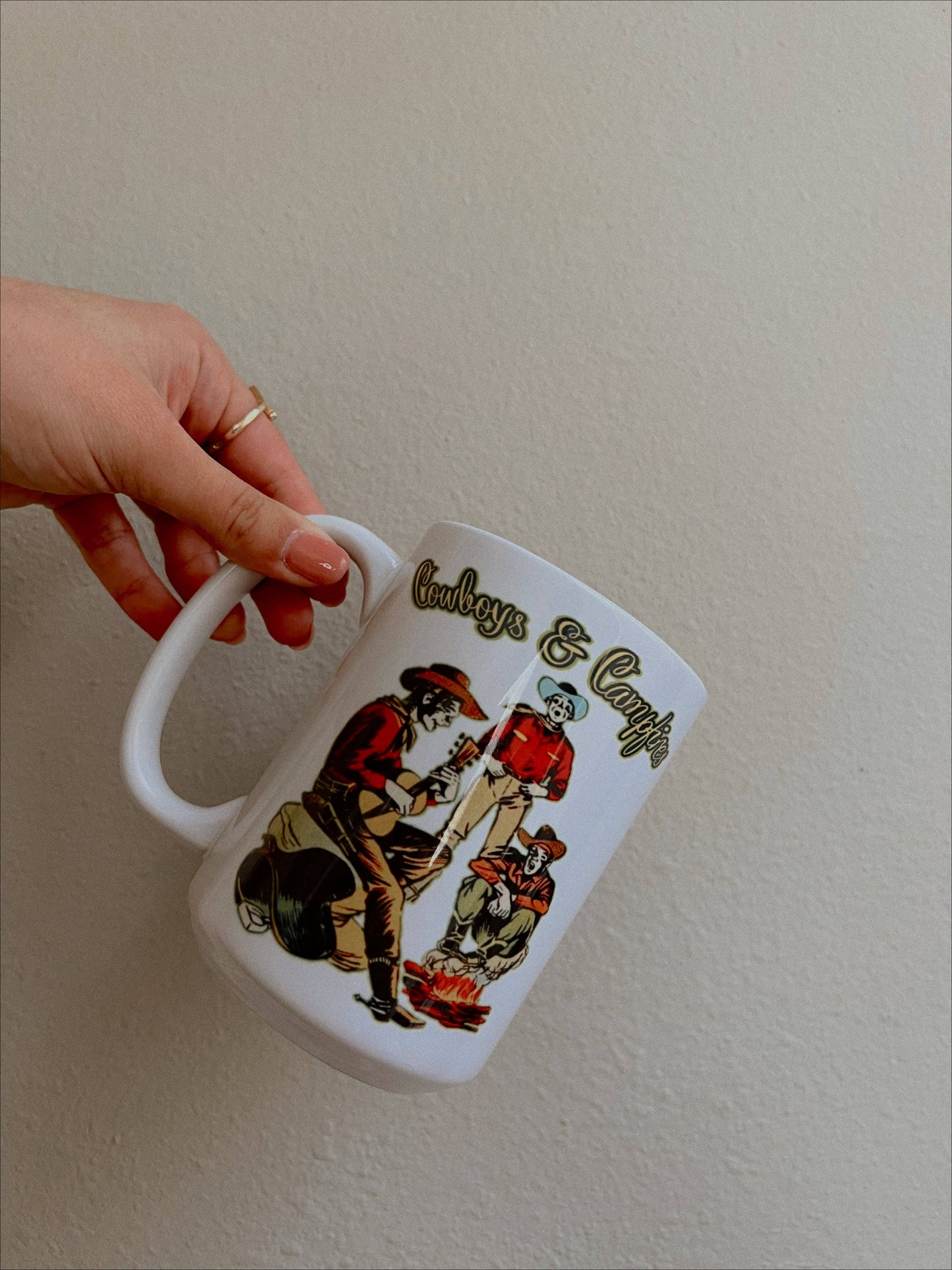 COWBOYS & CAMPFIRES MUG
