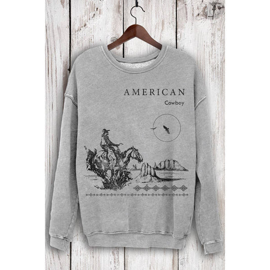 AMERICAN COWBOY MINERAL SWEATSHIRTS