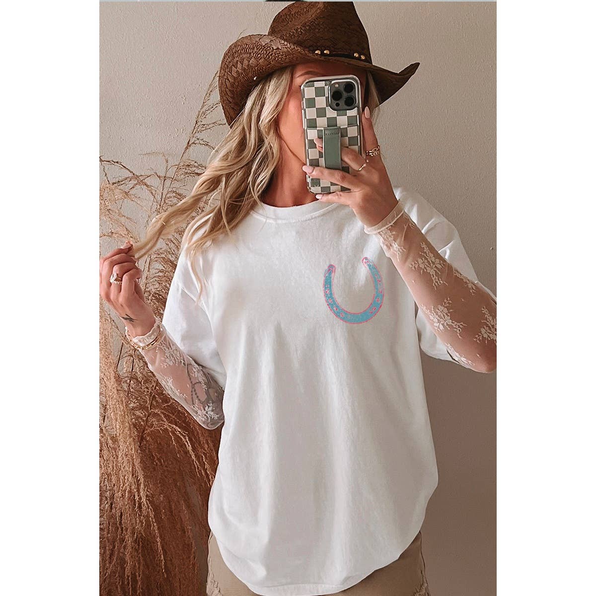 BUTTERFLY DROPPED  GRAPHIC  OVERSIZED TEE