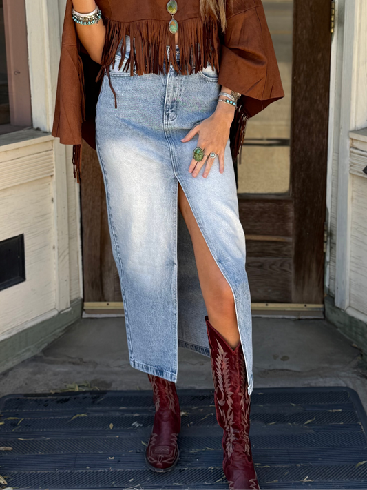 THE MAISE MAXI SKIRT