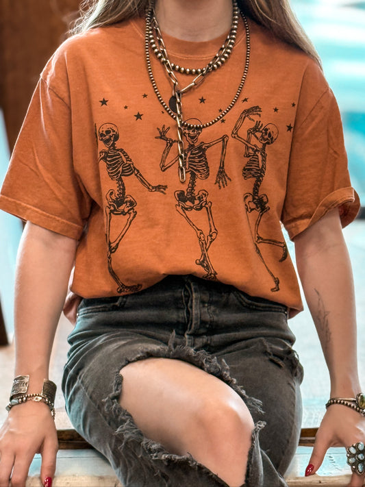 MOONLIGHT DANCING SKELETONS