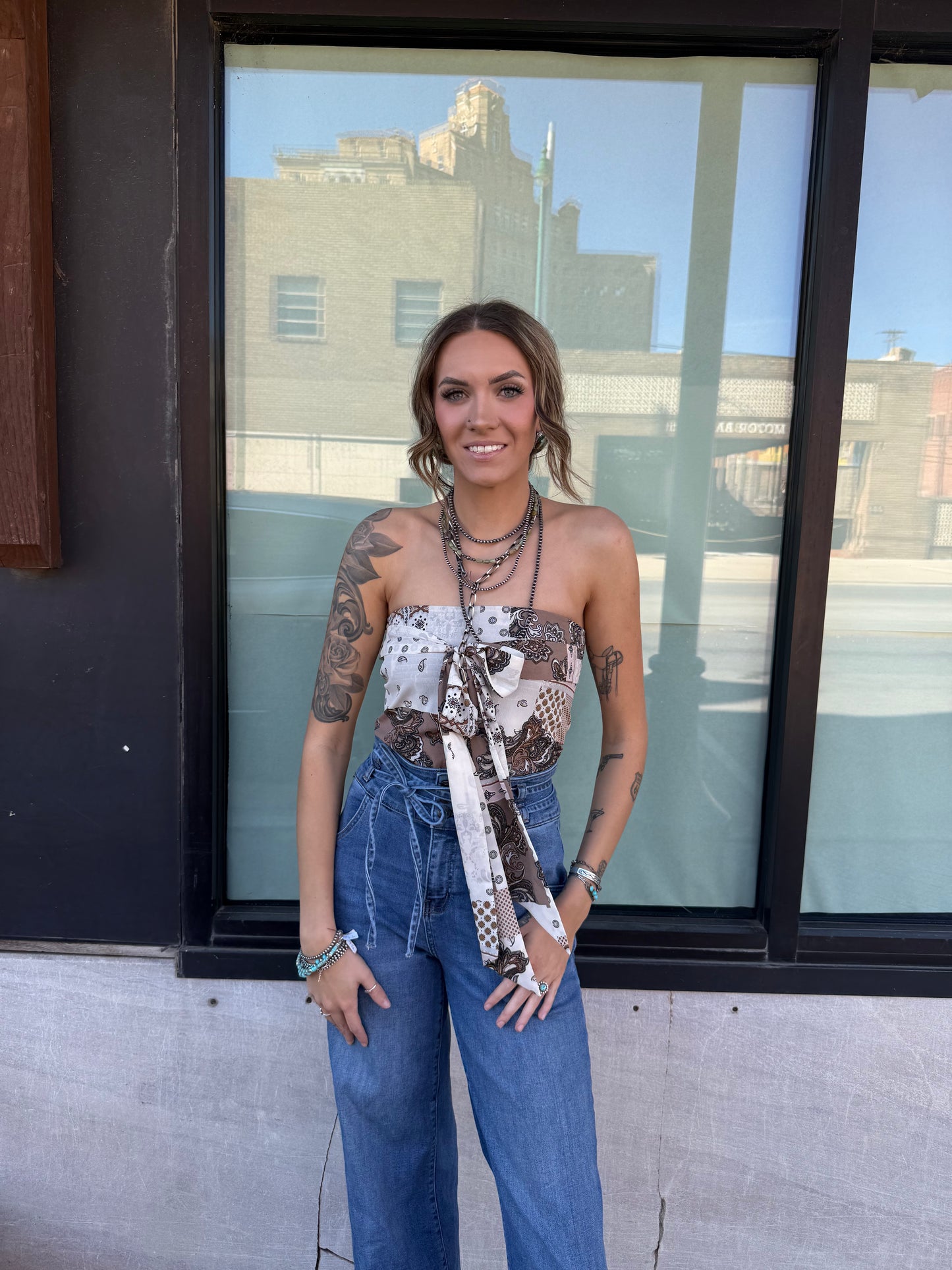 THE BROOKE TIE UP TOP