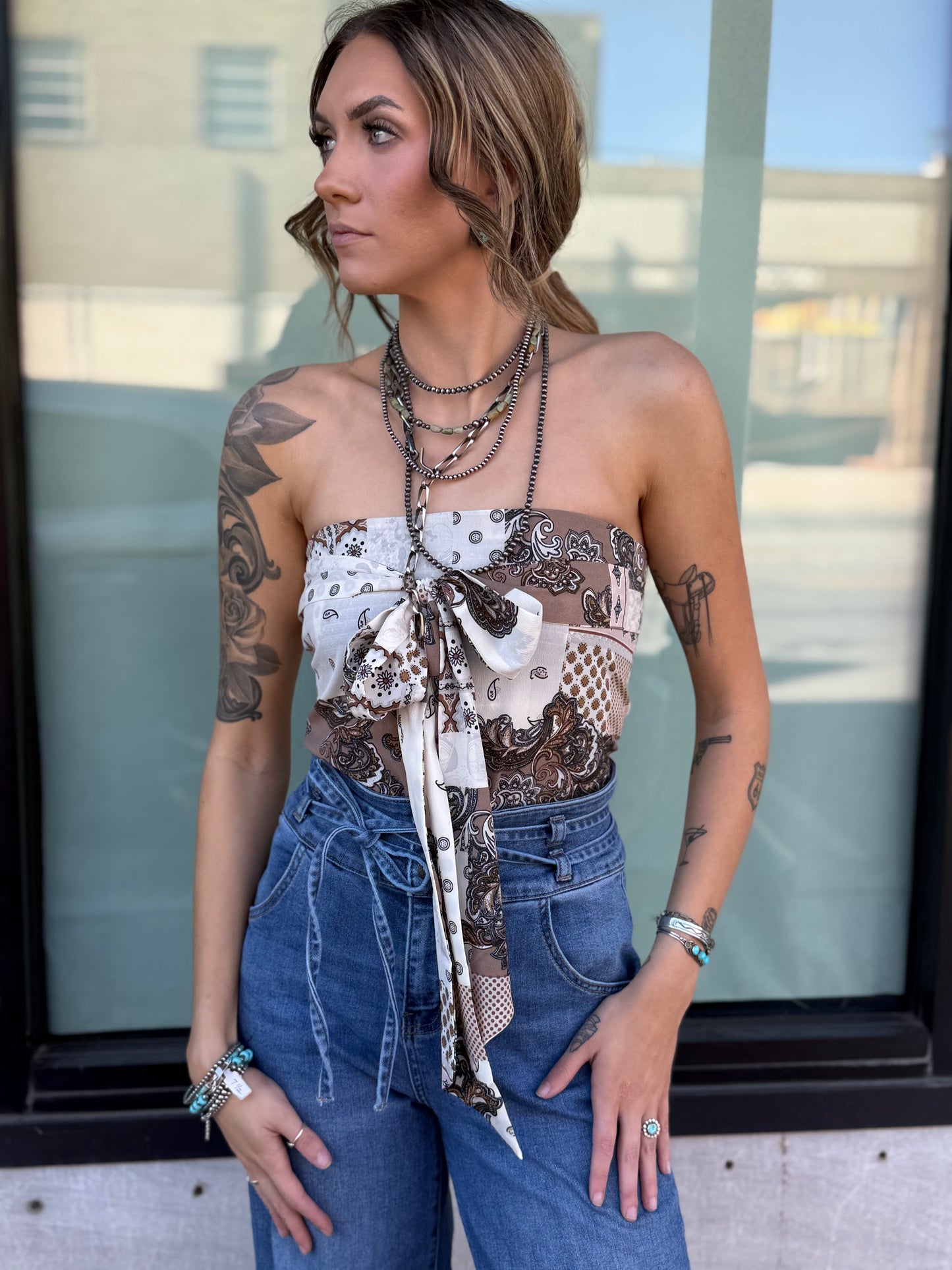 THE BROOKE TIE UP TOP