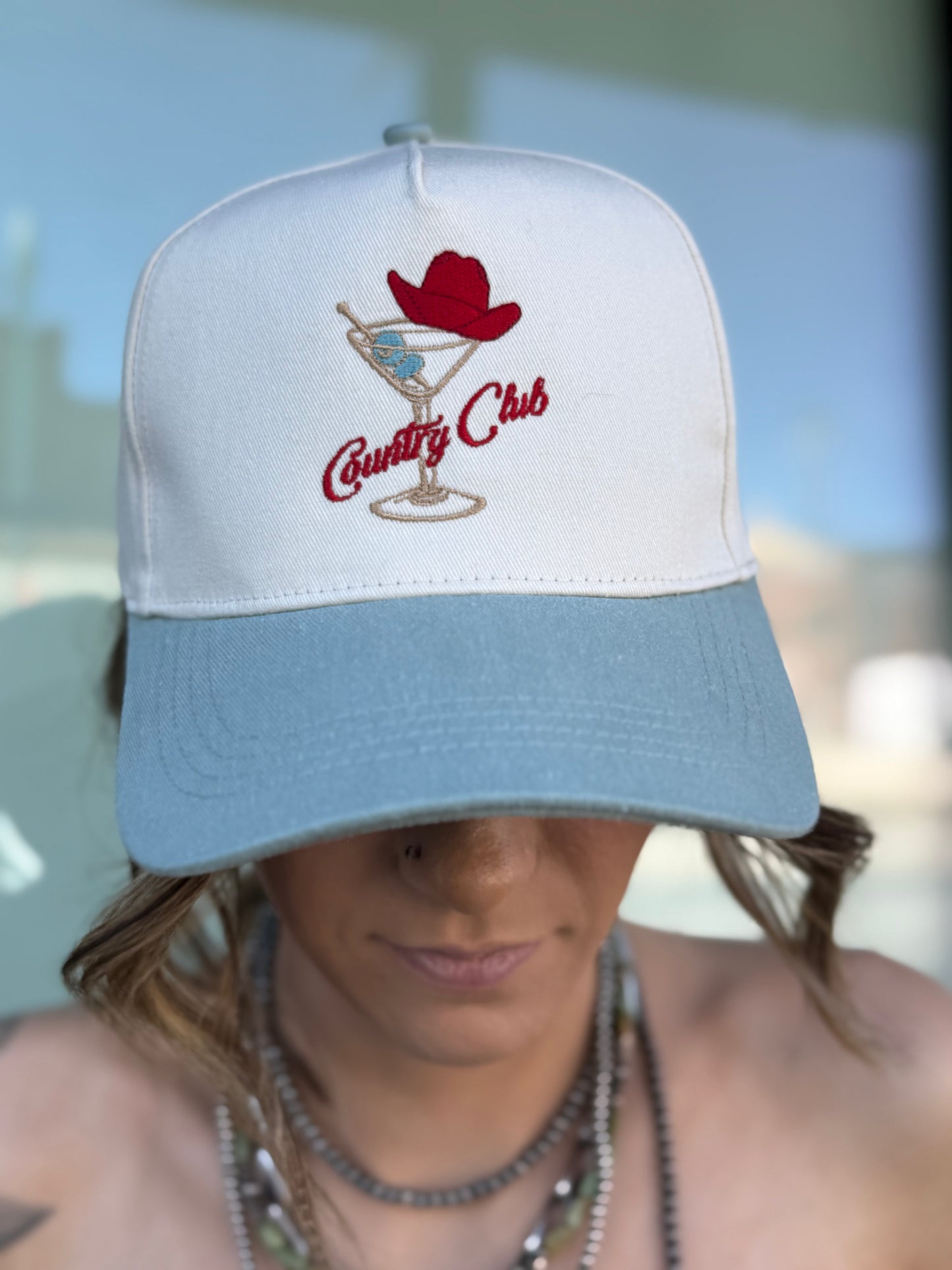 COUNTRY CLUB MARTINI TRUCKER HAT