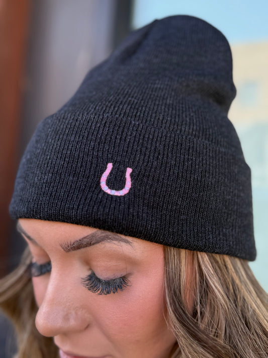 COWGIRL UP BEANIE (BLACK)