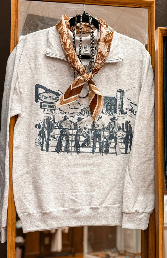 COWBOY QUARTER ZIP