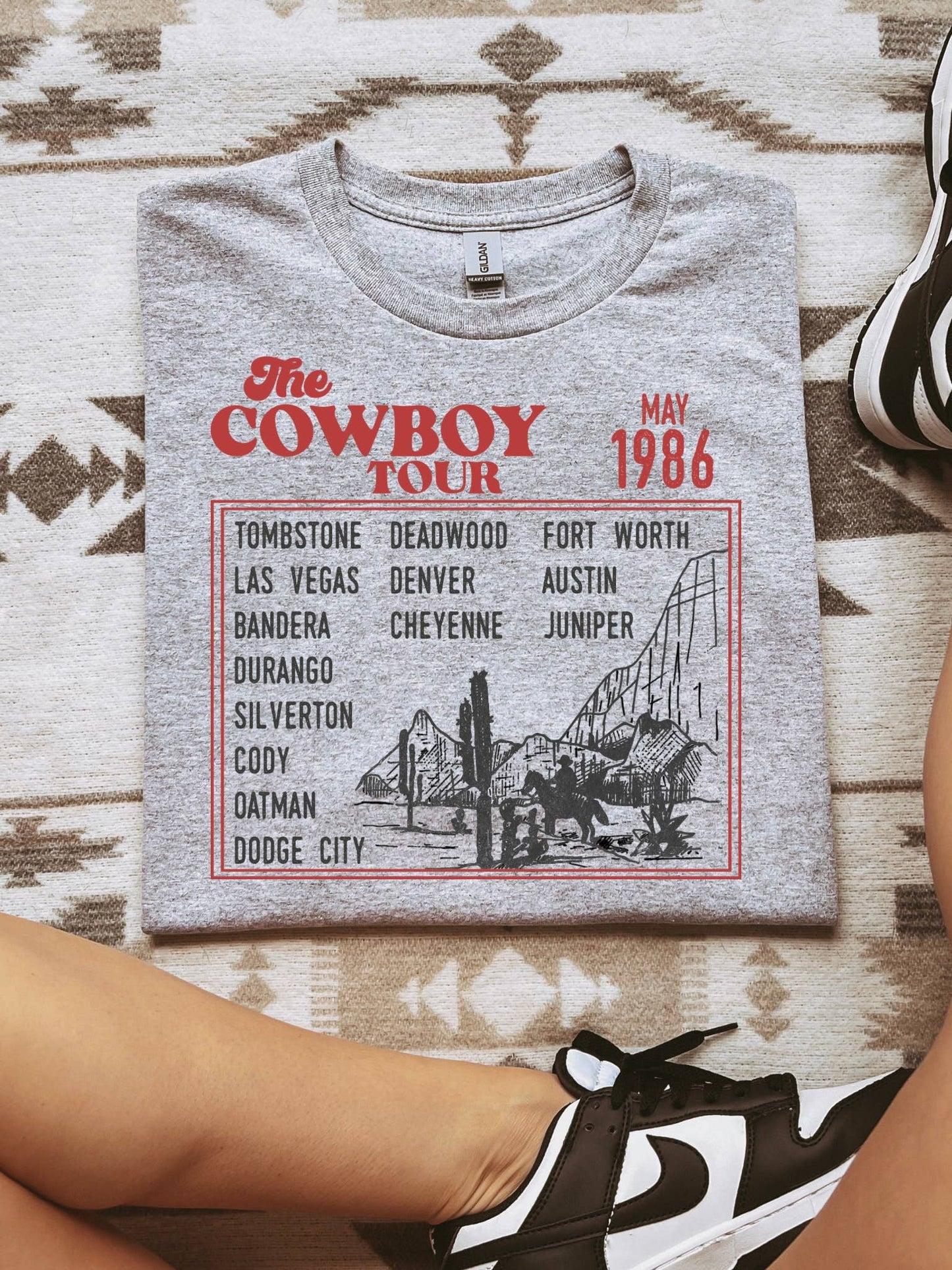 Cowboy Tour Crewneck