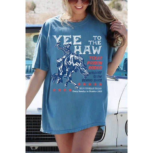 YEE TO THE HAW MINERAL GRAPHIC TEE