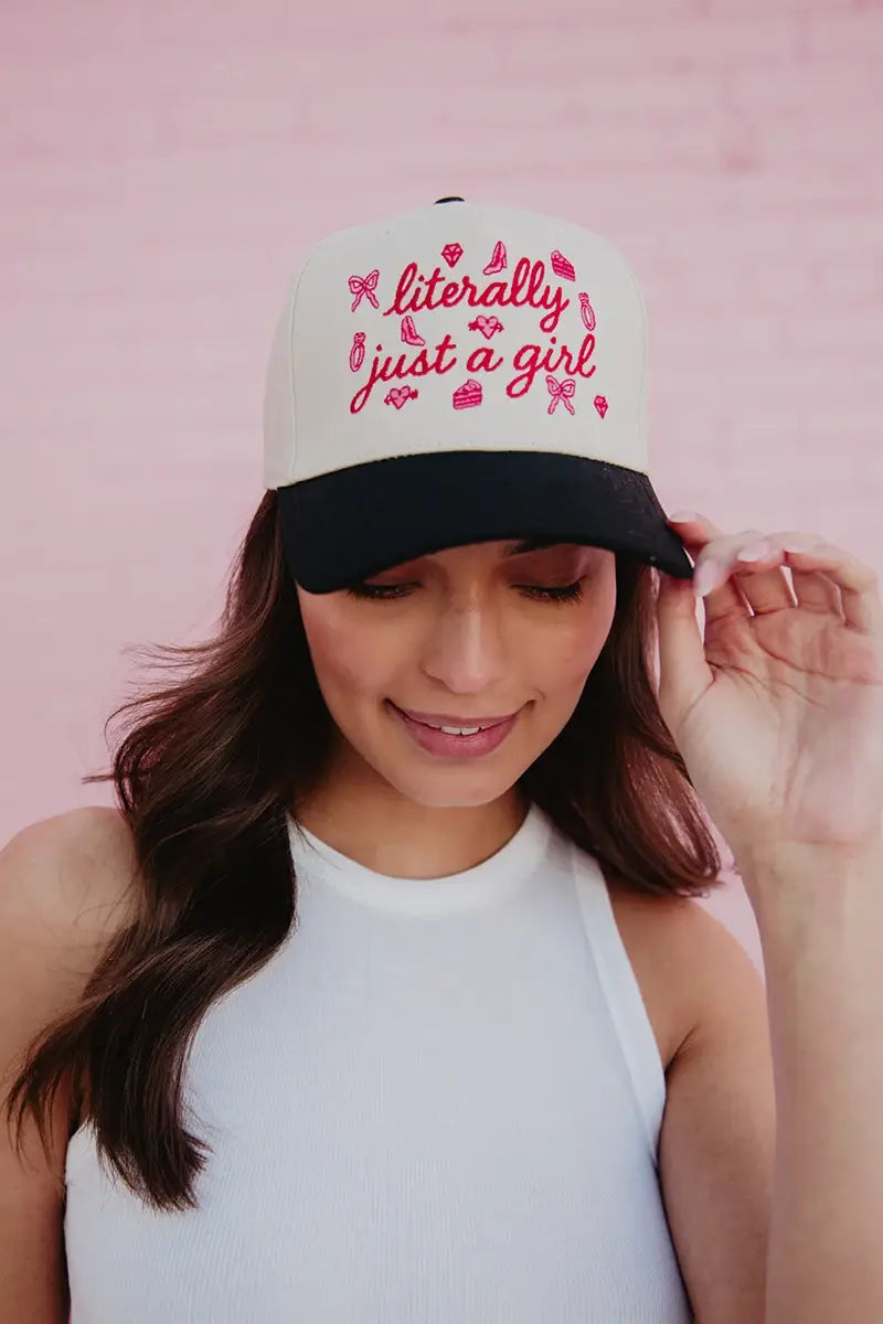 Literally Just A Girl Trucker Hat