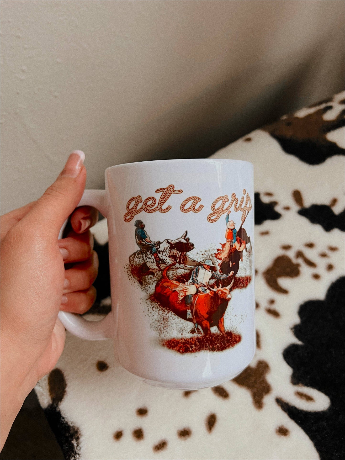 GET A GRIP MUG